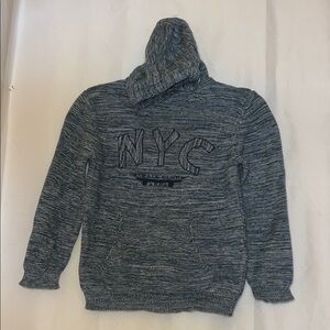 Boys’- Zara NYC Gray Hooded Sweater for Men